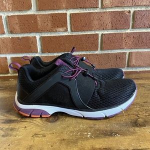 Vionic Womens Berlin Black & Purple Walking Running Shoes US Size 6 (4726703)
